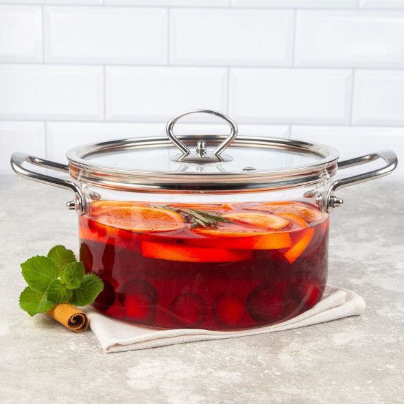 Кастрюля APPETITE CRF-7 Studio стекл 3,5л