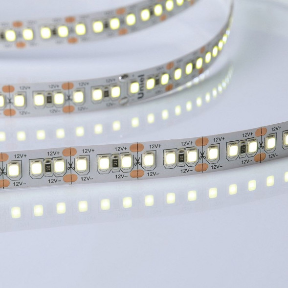 Светодиодная лента UNIEL (UL-00007641) ULS-M16-2835-180LED/m-10mm-IP20-DC12V-17W/m-5M-6500K PROFI катушка в герметичной упаковке