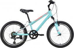 Велосипед STARK Respect 20.1 V Steel морская волна/красный/синий 10" HQ-0010146
