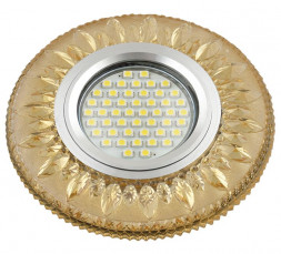 ЭЛЕКТРИКА FAMETTO ((UL-00003878) DLS-L141 GU5.3 GLASSY/GOLD