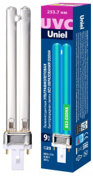 ЭЛЕКТРИКА UNIEL ESL-PL-9/UVCB/G23/CL