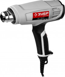 Фен технический ЗУБР ФТ-1600 Фен технический 1600 Вт, 1 режим: 350; 2 режим: 550 °