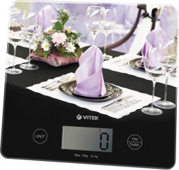 Весы кухонные электронные VITEK VT-8024 черный