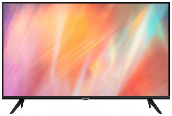 Телевизор SAMSUNG UE-65AU7002UXRU, 4K Ultra HD, черный, СМАРТ ТВ, Tizen OS