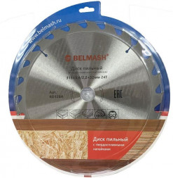 Диск пильный BELMASH Диск пильный 315x3,4/2,2x32/30, 24T
