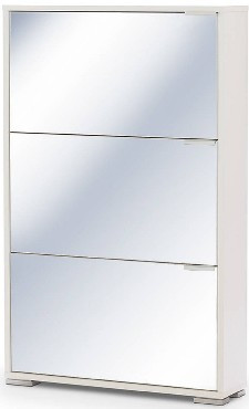 Обувница VENTAL VIVA 3 S белый (зеркальная)