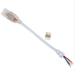 аксессуары для светильников ECOLA SCHL16ESB LED STRIP 220V CONNECTOR HOLDER скоба крепежная для IP68 16X8 ленты уп. 10шт