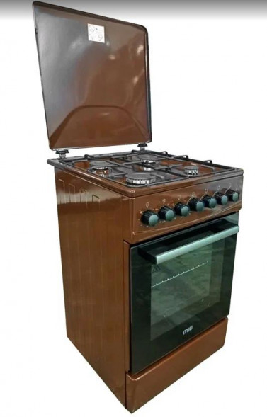 Плита газоэлектрическая MIU Harisma 516S коричневая