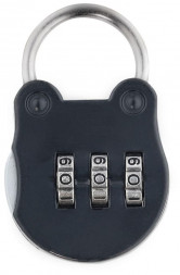 Замок навесной кодовый SMARTBUY (SBT-LK-BAG3H) черный