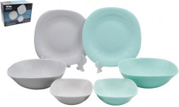 Столовый набор LAVENIR 18PC LFP GREEN/GREY (107105)