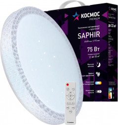 Светодиодный настенно-потолочный светильник КОСМОС KSSaph75W белый