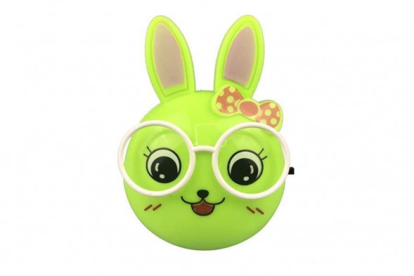 Светильник детский CAMELION (13816) NL-241 ЗАЙЦЫ ОЧКАРИКИ