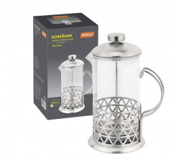 Чайник заварочный MALLONY Кофе-пресс/чайник заварочный серия Rombo, объем 1000 мл (005488)