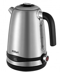 Чайник KITFORT KT-6121-5 серебристый (нержавеющая сталь/пластик)