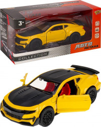 Игрушка NO NAME Машинка металл (1:36) 12,2х5,2х3,6см, 3 открывающиеся дверцы (микс, в коробке) (Арт. M1523-1A-2)