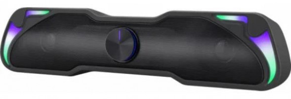 Акустическая 2.0 система DEFENDER (65047) Spitfire 6Вт, BT/light, питание от USB