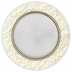 Светильник SMARTBUY (SBL-17WH/GL-GX53) GX53 белый/золото