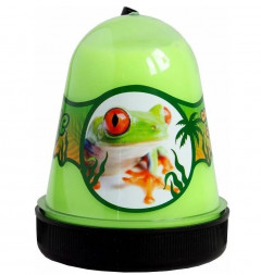 Слайм SLIME S300-25 Игрушка &quot;Jungle&quot; с мухами (Лягушка) 130 г