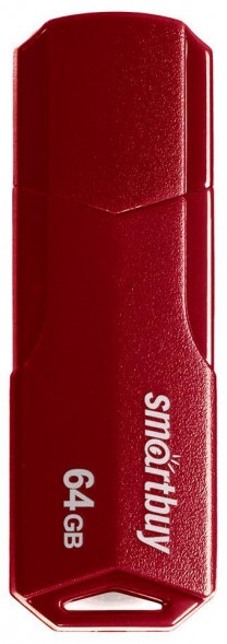 Флэш-напокитель SMARTBUY (SB64GBCLU-BG) UFD 2.0 064GB CLUE Burgundy
