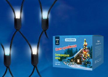 Сетки с коннекторами UNIEL (UL-00005485) ULD-N2015-288/SBK WHITE-BLUE IP67
