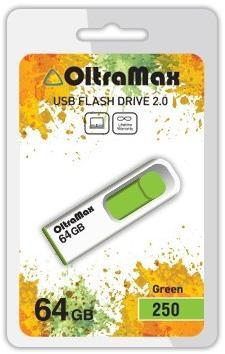 USB флэш-накопитель OLTRAMAX OM-64GB-250-зеленый