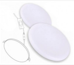 СВЕТИЛЬНИКИ ВСТРАИВАЕМЫЕ ECOLA DFRV18ELC LED DOWNLIGHT встраив. Круглый безрамочный даунлайт с драйвером 18W 220V 4200K 120X30