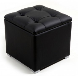 Корпусная мебель БИТЕЛ Пуф КЛАССИК С-118 черный