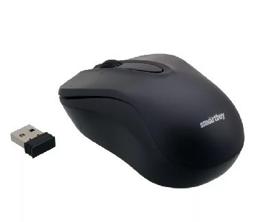 Мышь беспроводная оптическая SMARTBUY (SBM-329AG-K), черный