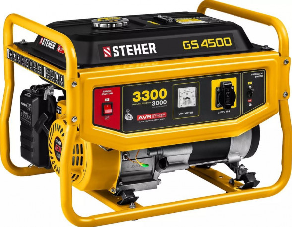Бензиновый генератор STEHER GS-4500 Бензиновый генератор