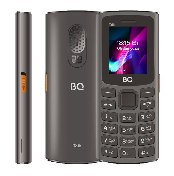 Мобильный телефон BQ 1862 TALK GRAY