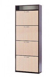 Обувница VENTAL Комфорт К-4 венге/бел.дуб