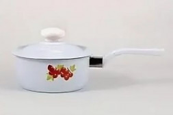 Ковш ЛЫСЬВА 1605П/4 с рис., эмал. 0,6л