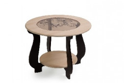 Стол журнальный БИТЕЛ СЖ-24 Дуб/Венге Р-3