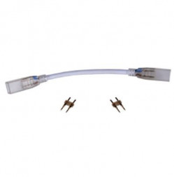 аксессуары для светильников ECOLA SCVN12ESB LED STRIP 220V CONNECTOR гибкий соединитель лента-лента 2-х конт с разъемами для ленты IP68 12X7