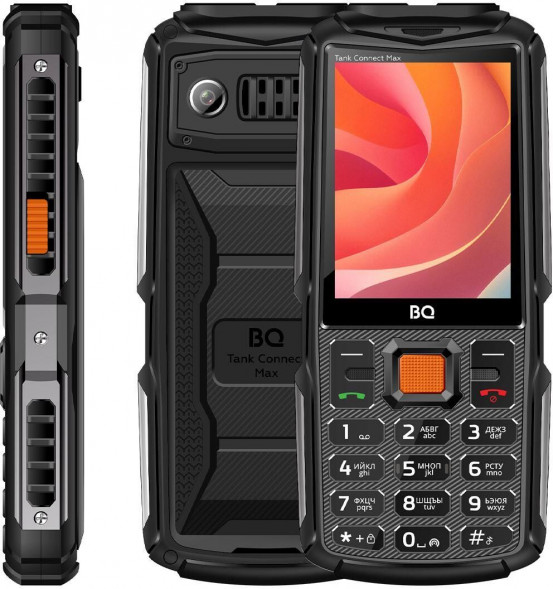 Телефон мобильный BQ 2830L Tank Connect Max Black+Gunmetal BQ 2830L Tank Connect Max Black+Gunmetal