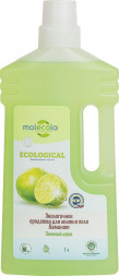 Универсальное средство для мытья пола MOLECOLA Универсальное средство для мытья пола Ламинат экологичное Зеленый лайм 1000 мл, 9233