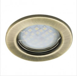 СВЕТИЛЬНИКИ ВСТРАИВАЕМЫЕ ECOLA FB1611EFY LIGHT MR16 DL90 GU5.3 Черненая Бронза
