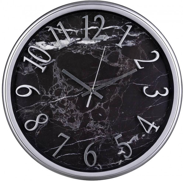 Часы настенные LEFARD 220-293 LOVELY HOME ТЕМНЫЙ МРАМОР d36см циферблат d31см LEFARD 220-293 LOVELY HOME ТЕМНЫЙ МРАМОР d36см циферблат d31см