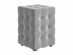 Пуф BONMEBEL Пуф Модерн-2 мини кожзам серый (1 пак.)