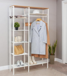 Гардеробная система ЗМИ Гардеробная система "ТОРОНТО 48Л" (Белый) ГСТ48Л Б