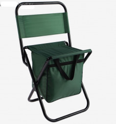 Стул туристический с сумкой, до 60 кг, размер 35 х 26 х 60 см, MACLAY Стул туристический с сумкой 35 х 26 х 60 см, до 60 кг, цвет зеленый 488612