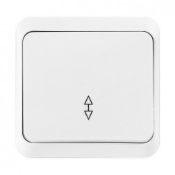 выключатель SMARTBUY (SBE-03w-10-SW12-0) Юпитер, 1-клавишный, белый