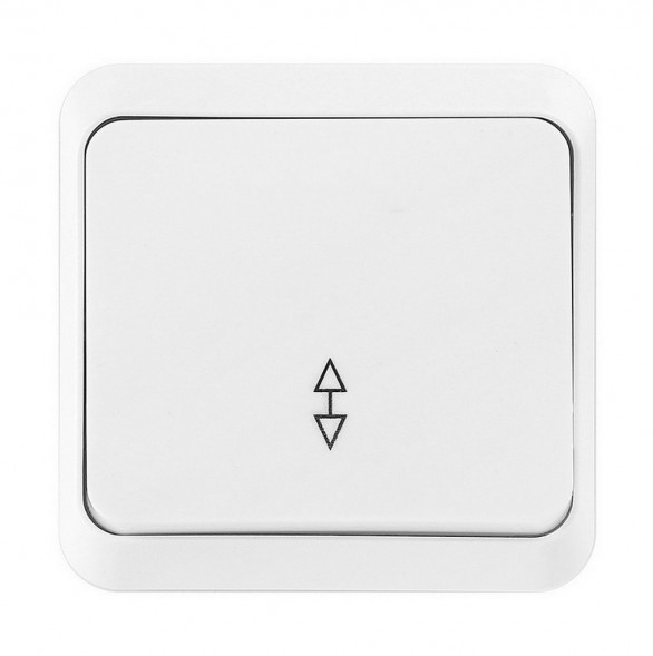выключатель SMARTBUY (SBE-03w-10-SW12-0) Юпитер, 1-клавишный, белый