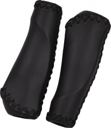 Аксессуары для велосипедов JOY KIE Грипсы MTB HL-GB310 135mm,эргономические, резина/кожзам,черные H000008037