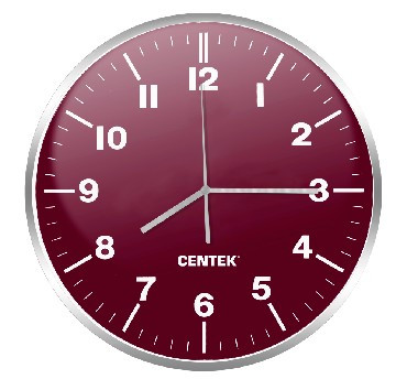 Часы CENTEK СТ-7100 красный