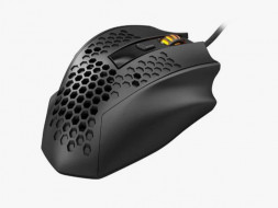 Проводная игровая мышь REDRAGON (71277) Bomber 12400 DPI, черная, легкая