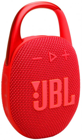 Колонка портативная JBL Clip 5 Портативная акустика, красный