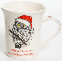 Кружка OLAFF 223-08022 С НОВЫМ ГОДОМ, 310мл 55610