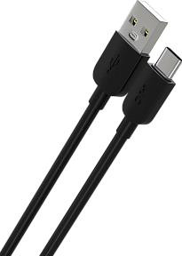 Кабель MORE CHOICE (4620202554291) K85as USB 6.0A QC3.0 66W - 1м , черный