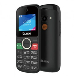 Телефон мобильный OLMIO C18 черный